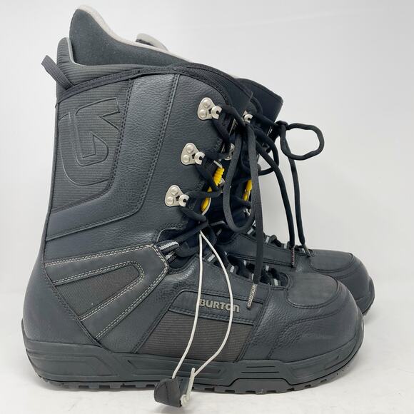 Burton Black Tribute Snowboard Boots Mens Size 13 - Picture 3 of 7